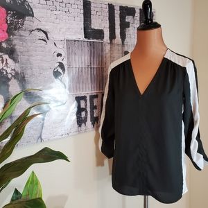 Black Metaphor Blouse